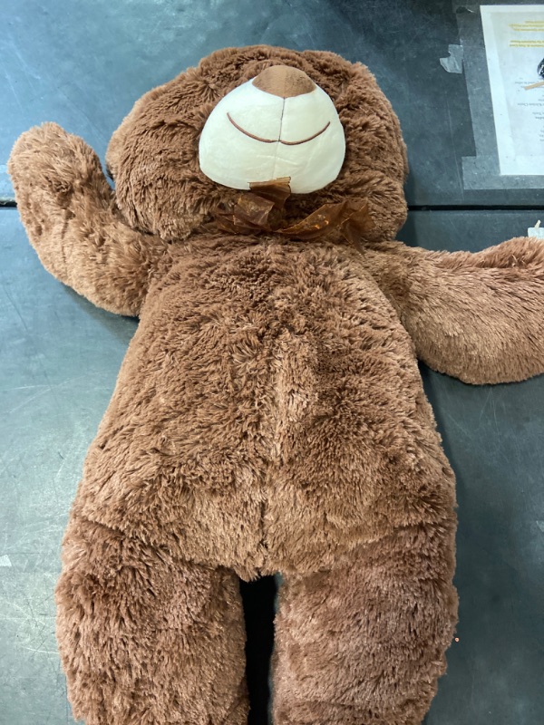 Photo 2 of 36" Tall - HollyHOME Teddy Bear Plush Giant Teddy Bears Stuffed Animals Teddy Bear Love Chocolate