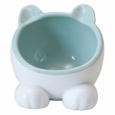 Photo 1 of Pet Ceramic Water Bowl for Cat and Dog, Teal