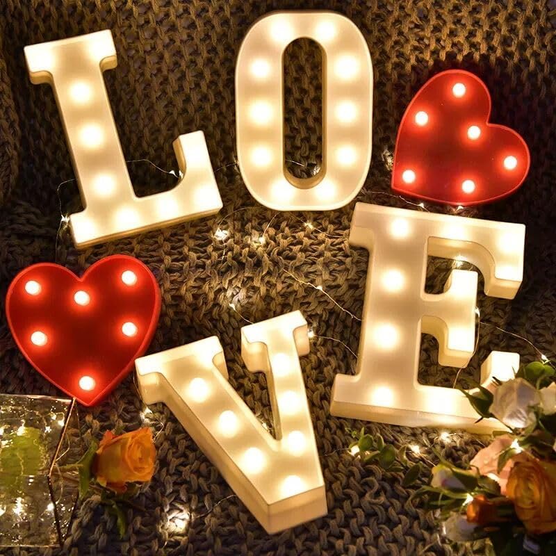 Photo 1 of 4 LED Love Combination Luminous Letters, Valentine's Day Gift, Wedding Sign, Engagement Sign
