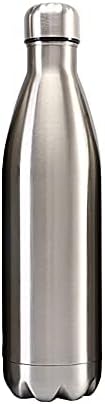 Photo 1 of Stainless Steel Water Bottle - Double Sports Travel Water Bottle Vacuum Insulated -17 Oz Keeps Drink Hot & Cold
