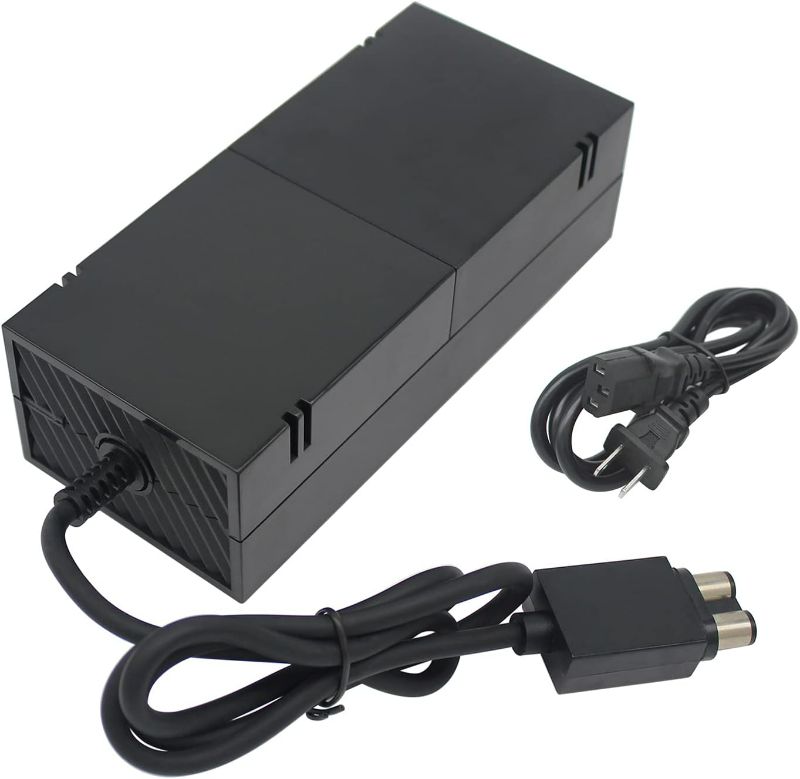 Photo 1 of AC Adapter Charger Power Supply Cable Cord for Microsoft Xbox One Console *MISSING POWER CORD* 