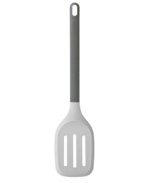 Photo 2 of 2 Piece Set - BergHOFF Leo Gray Serving Spoon, Grey AND Leo 13.75 in. Grey Slotted Turner Spatula