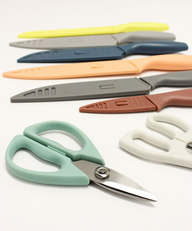 Photo 1 of BergHOFF 15Pc Multicolor Knife and Scissor Set