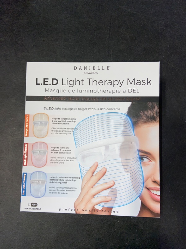 Photo 2 of Danielle Creations 3-in-1 LED Light Therapy Mask