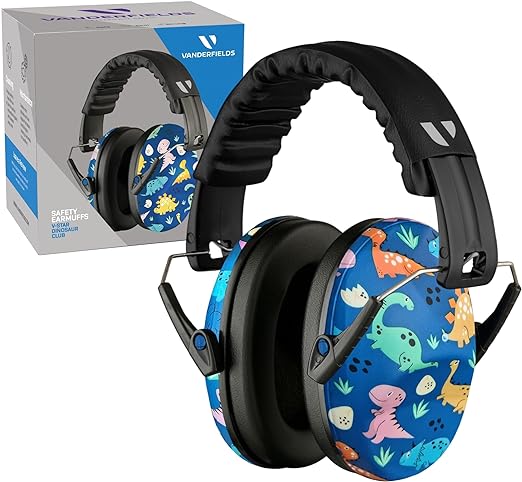 Photo 1 of Vanderfields Noise Cancelling Headphones for Kids - Age 3-16 - 26dB Certified - Ear Protection Muffs for Autism & Toddlers
