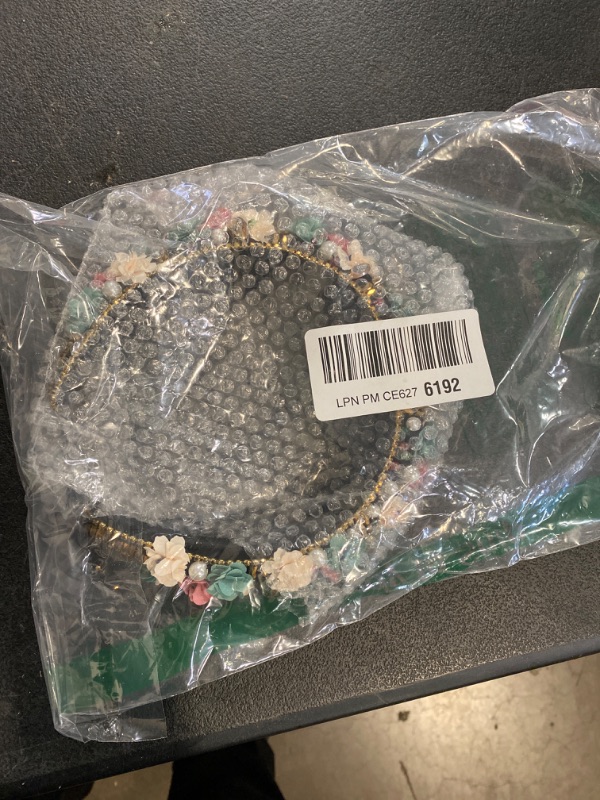 Photo 1 of Women Colorful Rhinestone Headbnds Girls Beads Crystal Headband Sponge Padded Hairband Hair Jewelry Hair Accessories