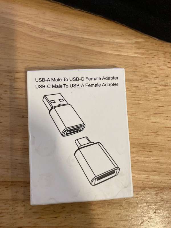 Photo 2 of USB-C Female to USB 3.0 Male OTG SuperSpeed 5Gbps Adapter 2 Pack, USB Male to USB-C Female Converter