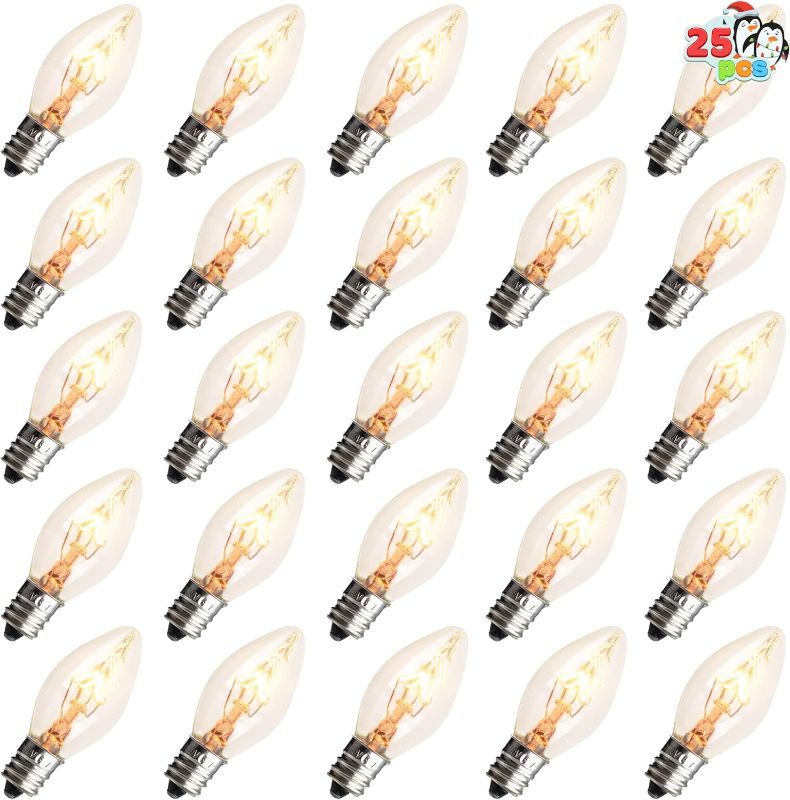 Photo 1 of Joiedomi 25 Pack C7 Bulb