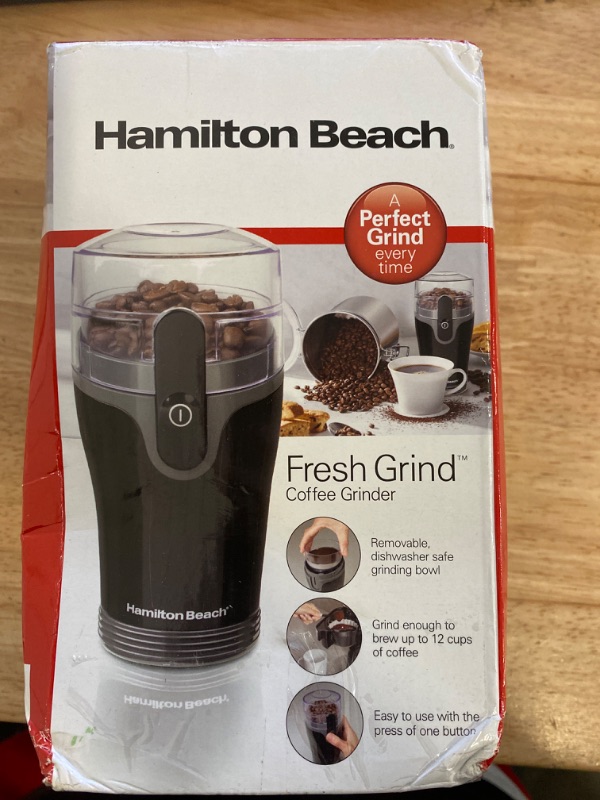 Photo 1 of Hamilton Beach Single Serve Coffee Maker & Coffee Grinder Bundle for Fresh Ground Coffee