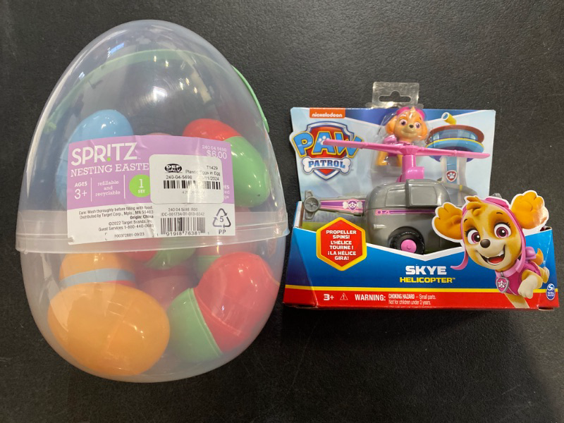 Photo 1 of 2 Pack Misc. Bundle  Paw Patrol Toy & Easter Egg Bundle 