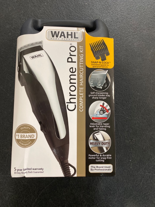 Photo 2 of Wahl Chrome Pro Complete Haircutting Kit