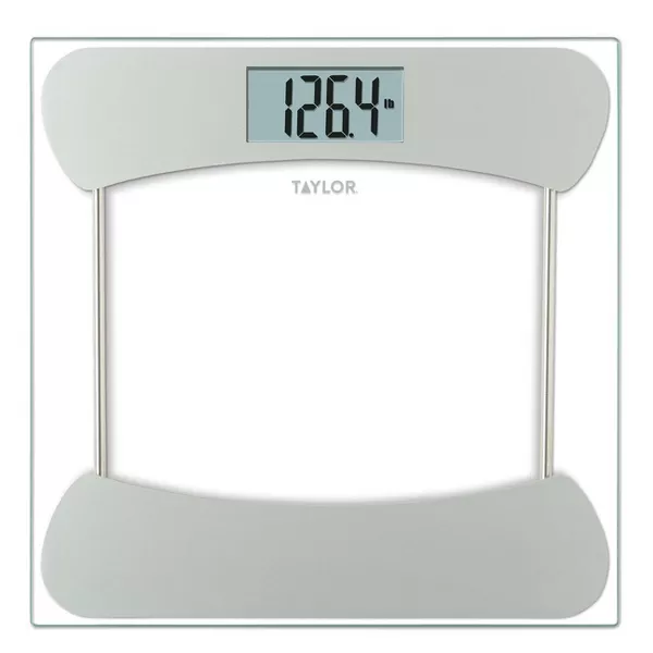 Photo 1 of Digital Glass Scale with Stainless Steel Accents Clear - Taylor