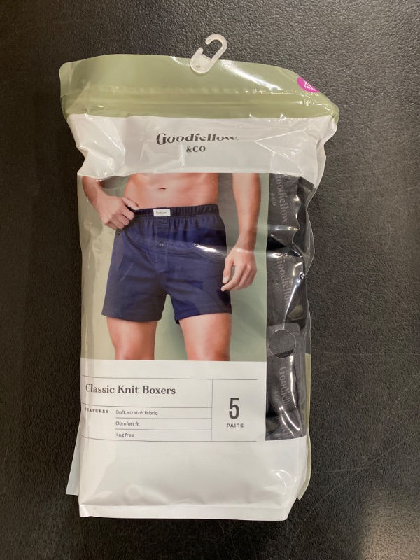 Photo 2 of Men's Knit Boxers 5pk - Goodfellow & Co™ Size XL