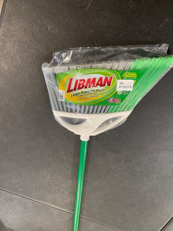 Photo 2 of Libman Large Precision Angle Broom with Dustpan, 1 Ounce