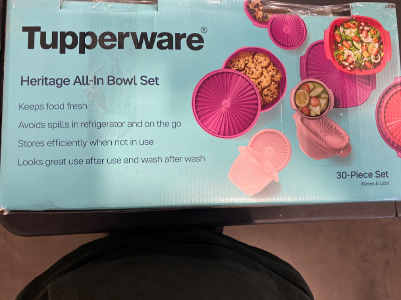 Photo 1 of Tupperware 30pc Heritage Get it All Set Food Storage Container Set