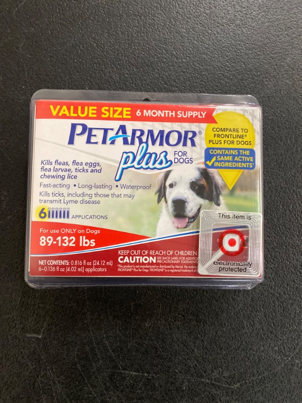 Photo 2 of PetArmor Plus Flea and Tick Topical Treatment for Dogs