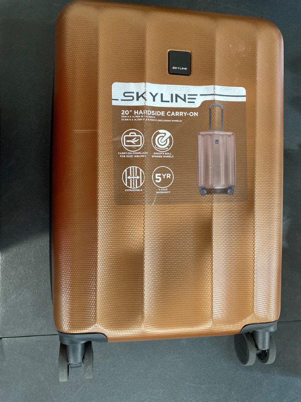 Photo 2 of Skyline Hardside Carry On Spinner Suitcase