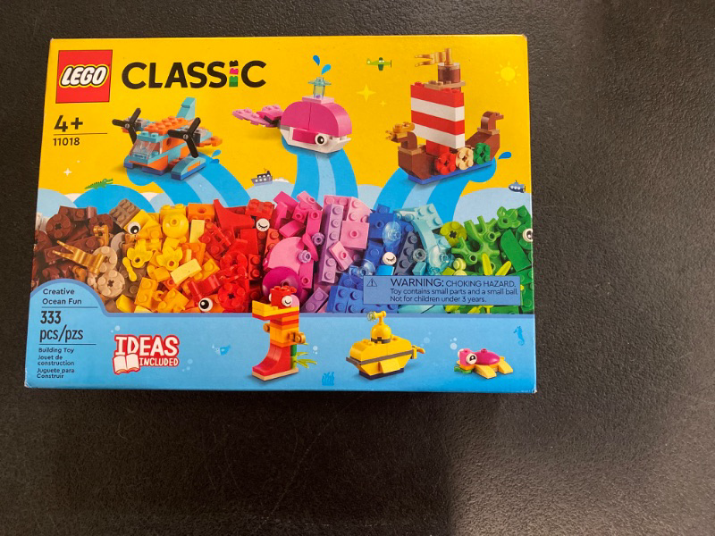 Photo 2 of LEGO Classic Creative Ocean Fun 11018 Building Toy Set for Kids, Boys, and Girls Ages 4+ (333 Pieces)
