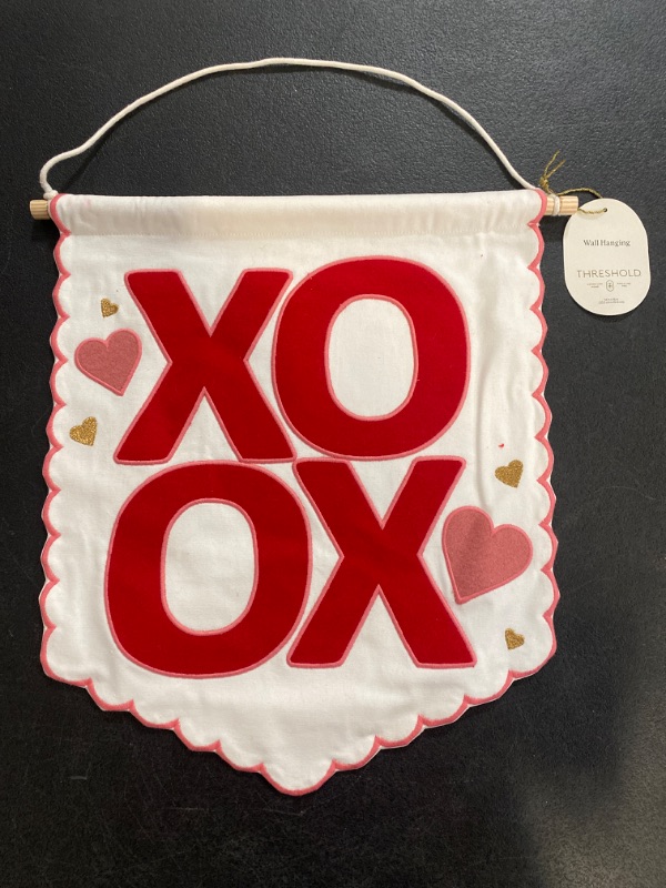 Photo 2 of New Valentine's Day Threshold XOXO Wall Hanging