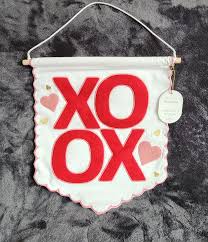 Photo 1 of New Valentine's Day Threshold XOXO Wall Hanging