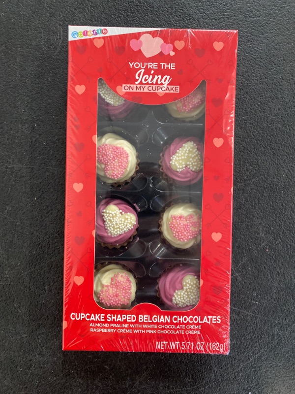 Photo 1 of Galerie- Cupcake Shaped Belgian Chocolates