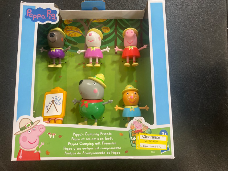 Photo 2 of Peppa Pig Peppa's Camping Friends Figure