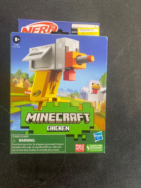 Photo 2 of Minecraft Nerf Chicken Blaster