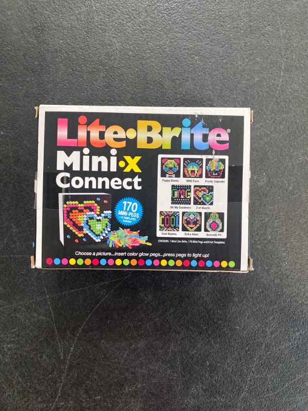 Photo 2 of Schylling Mini Lite Brite Multicolored 179 pc