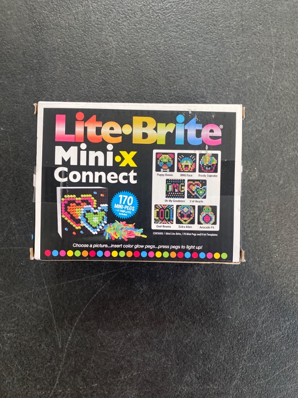 Photo 1 of Schylling Mini Lite Brite Multicolored 179 pc