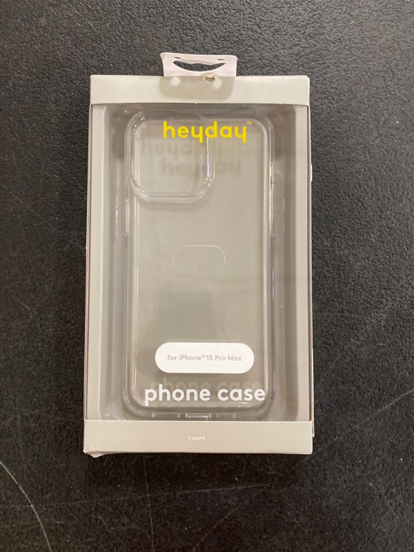 Photo 2 of Apple iPhone 15 Pro Max Pro Case - heyday Clear