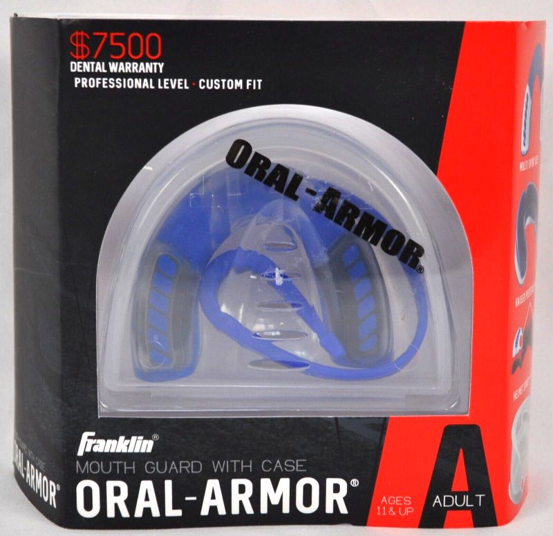 Photo 1 of Franklin Oral-Armor Mouth Guard Professional Level Custom Fit Protection NIB