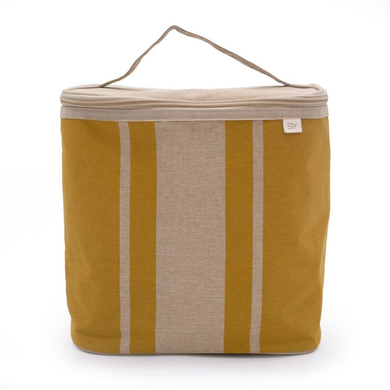 Photo 1 of Nourish by SoYoung Lunch Bag - Mustard Stripes