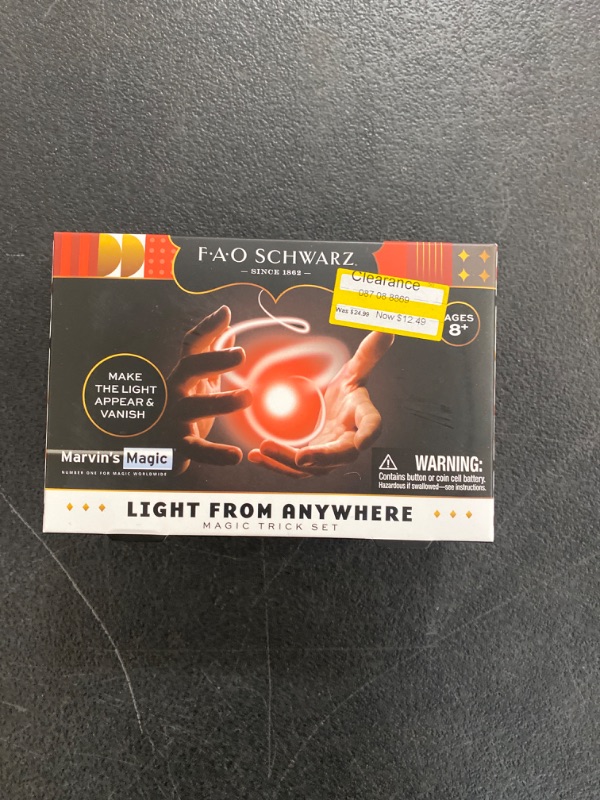 Photo 2 of FAO Schwarz Lights from Anywhere Magic Trick Set