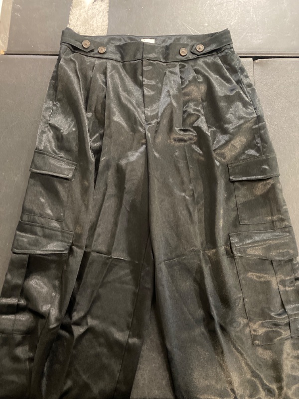 Photo 1 of Women's High-Rise Satin Cargo Pants - a New Day / Size 10