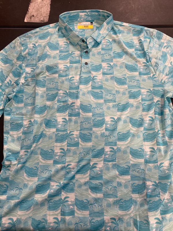 Photo 1 of Jack Nicklaus Men's Printed Polo Shirt / Size XXL