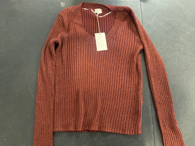 Photo 2 of (L) Women's Fine Gauge Scoop Neck Sweater - A New Day™ / Size L