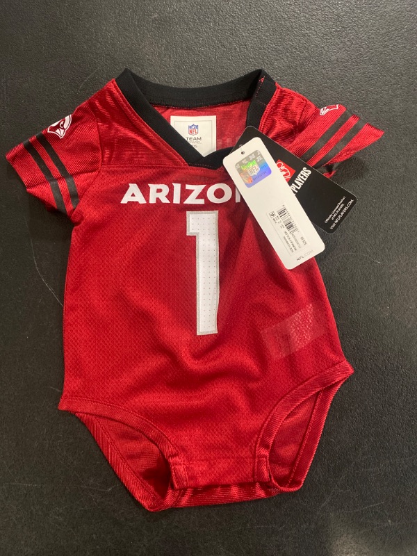 Photo 2 of Outerstuff NFL Team Color Name and Number Home Player Creeper Bodysuit Jersey / Size 6-9 Months