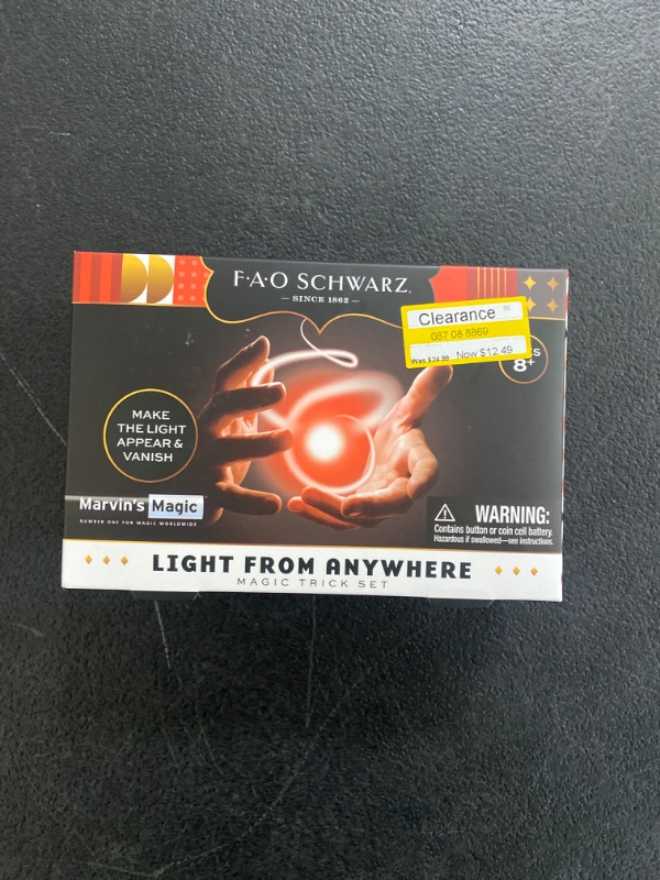 Photo 2 of FAO Schwarz Lights from Anywhere Magic Trick Set