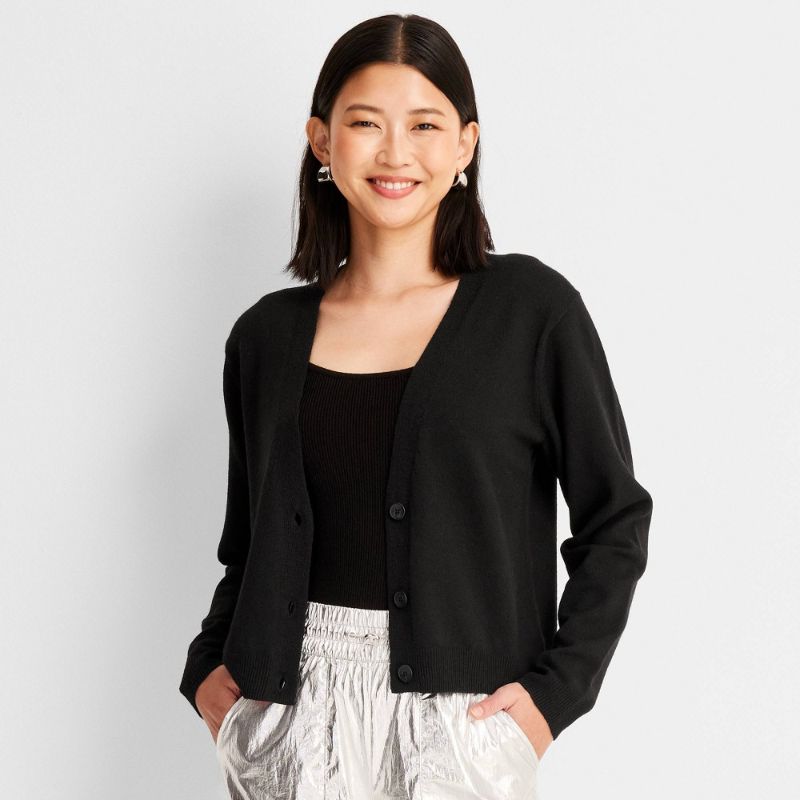 Photo 1 of Women's Cardigan - a New Day™ Black XL