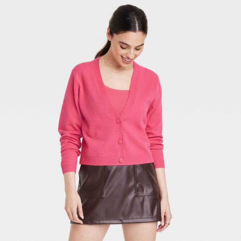 Photo 1 of Women's Cardigan - a New Day™ Pink L