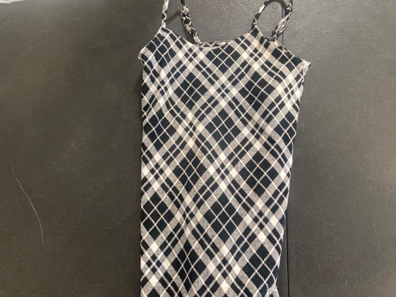 Photo 1 of Girls' Long Sleeve 2 for 1 Dress - Art Class™ Black Plaid S