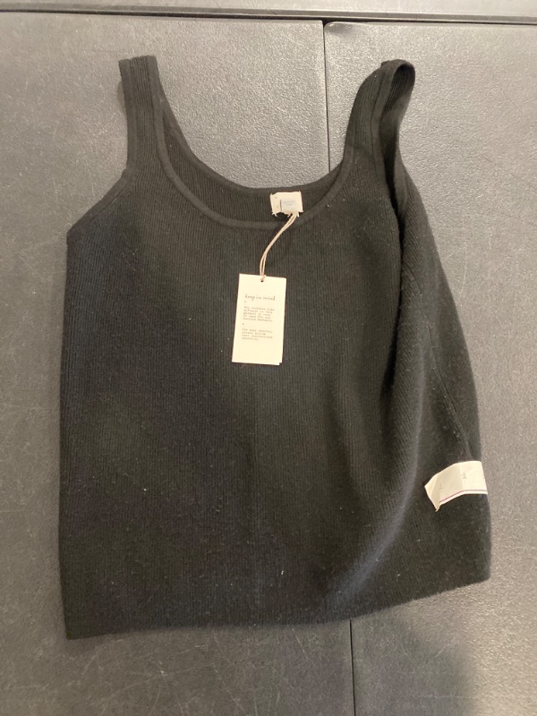 Photo 2 of Women's Scoop Neck Sweater Tank Top - a New Day™ Black L