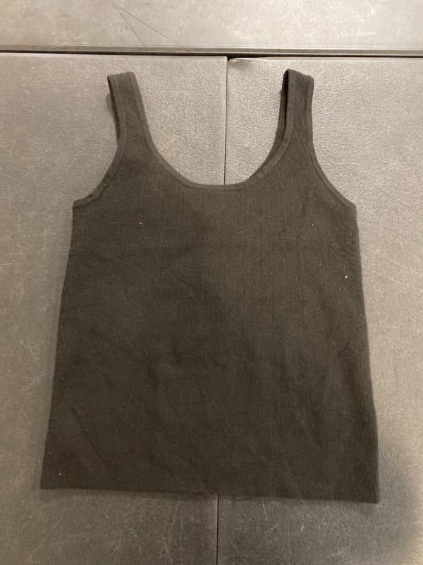 Photo 2 of Women's Scoop Neck Sweater Tank Top - a New Day™ Black M