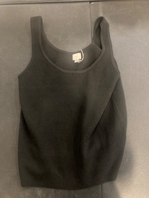 Photo 2 of Women's Scoop Neck Sweater Tank Top - a New Day™ Black XL