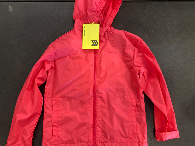 Photo 2 of Kids' Windbreaker Jacket - All in Motion™ Pink M