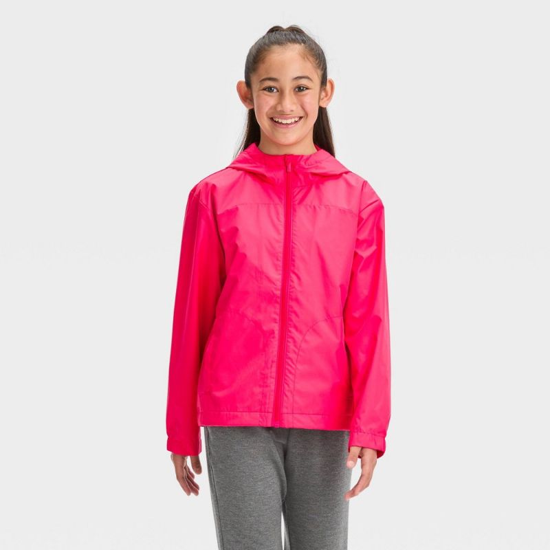 Photo 1 of Kids' Windbreaker Jacket - All in Motion™ Pink M