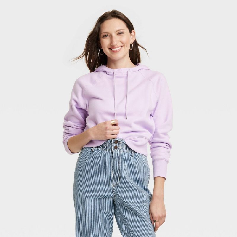 Photo 1 of Women's Hoodie Sweatshirt - Universal Thread™ Lilac Purple XL