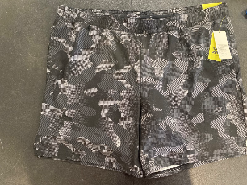 Photo 2 of Men's Sport Shorts 7" - All in Motion™ Camo Black XXL