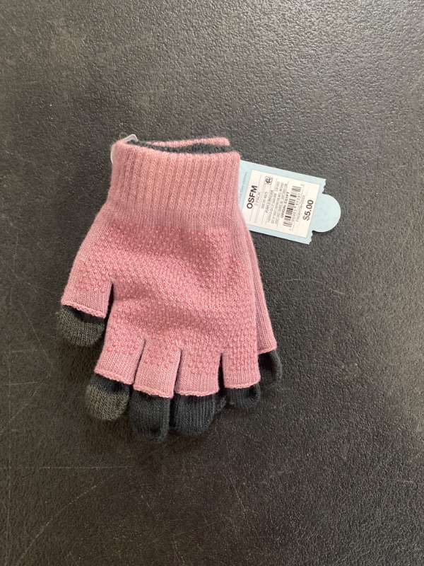 Photo 2 of Kids' 2pk Knit Gloves- Cat & Jack™ Light Purple One Size Fits All