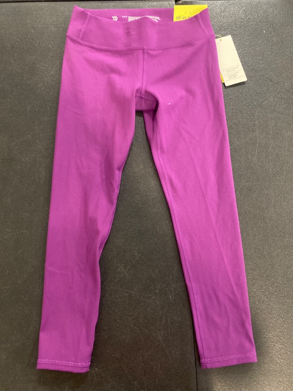 Photo 2 of Girls' Fashion Leggings - All in Motion™ Berry Purple S